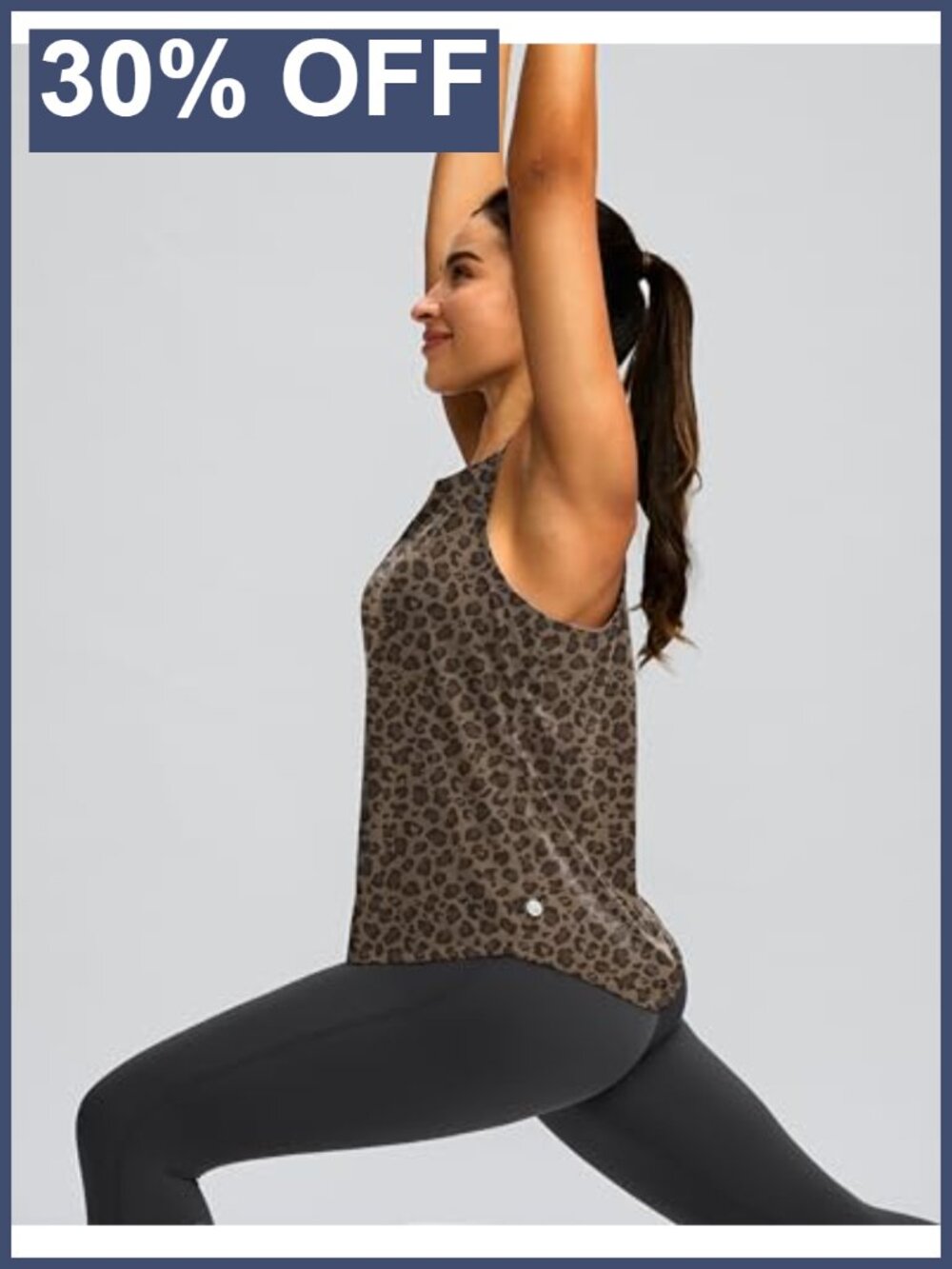 Racerback Athletic Tank Top UPF 50+ 4-Way Stretch Breathable Workout - Picture 3 of 5